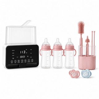 Pack Biberons à la Maison Bibimood sur fond blanc