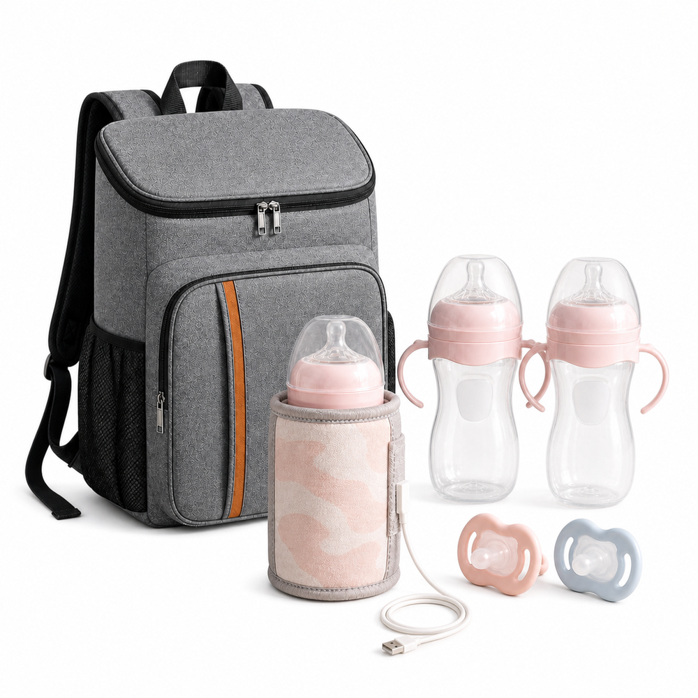 Pack Sortie Biberon Bibimood sur fond blanc