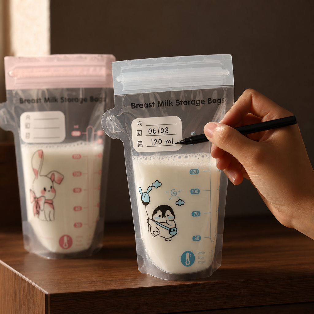 Sachets de conservation lait maternel – Pack 40 Bibimood - image 5