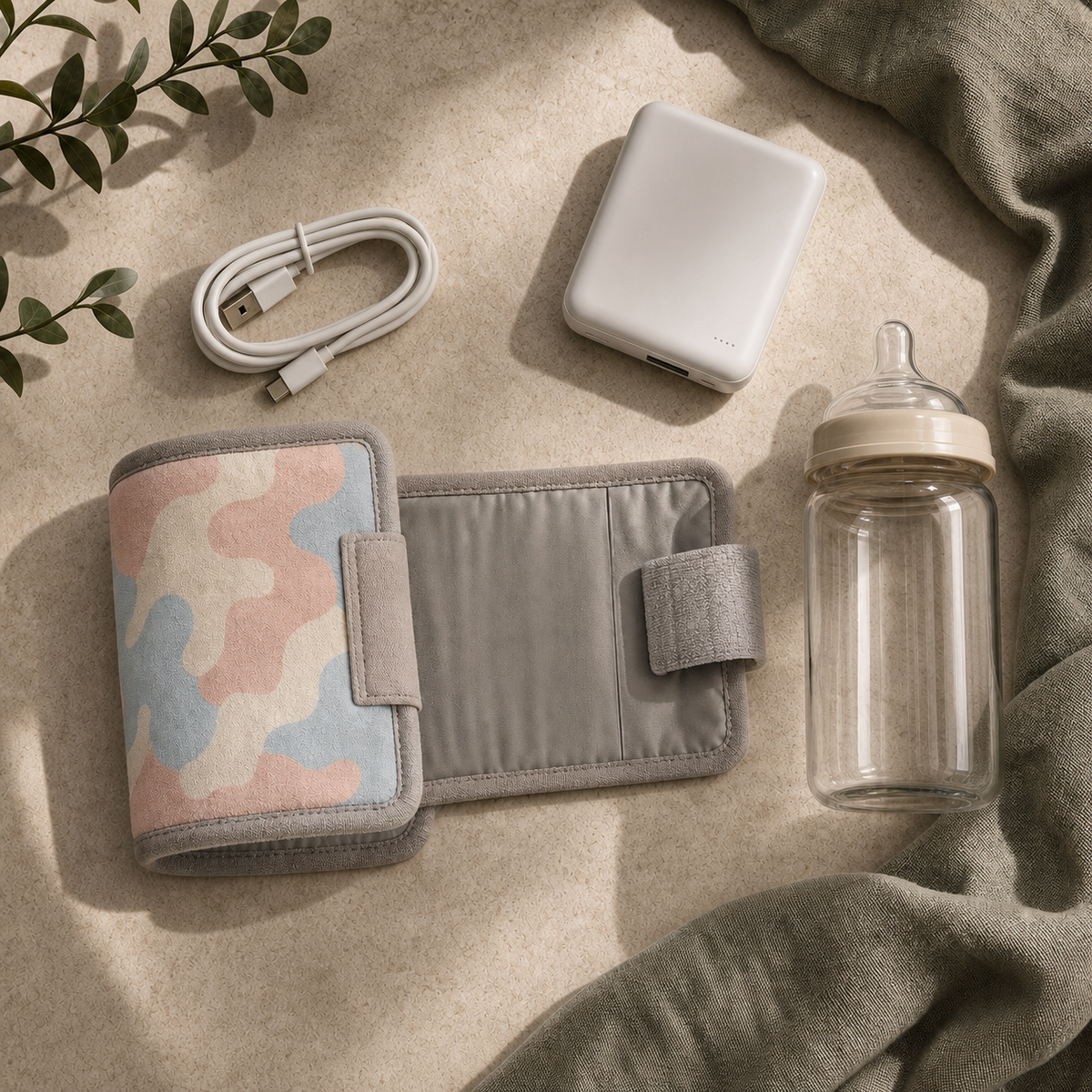 Chauffe-biberon nomade USB Bibimood avec accessoires