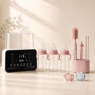 Pack Biberons à la Maison Bibimood sur fond clair